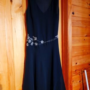 dress, Loft brand dress, black dress
